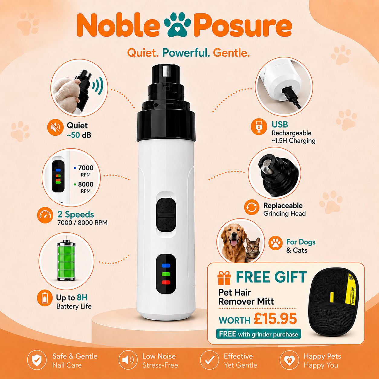 Noble Posure Silent Grind Pro V2