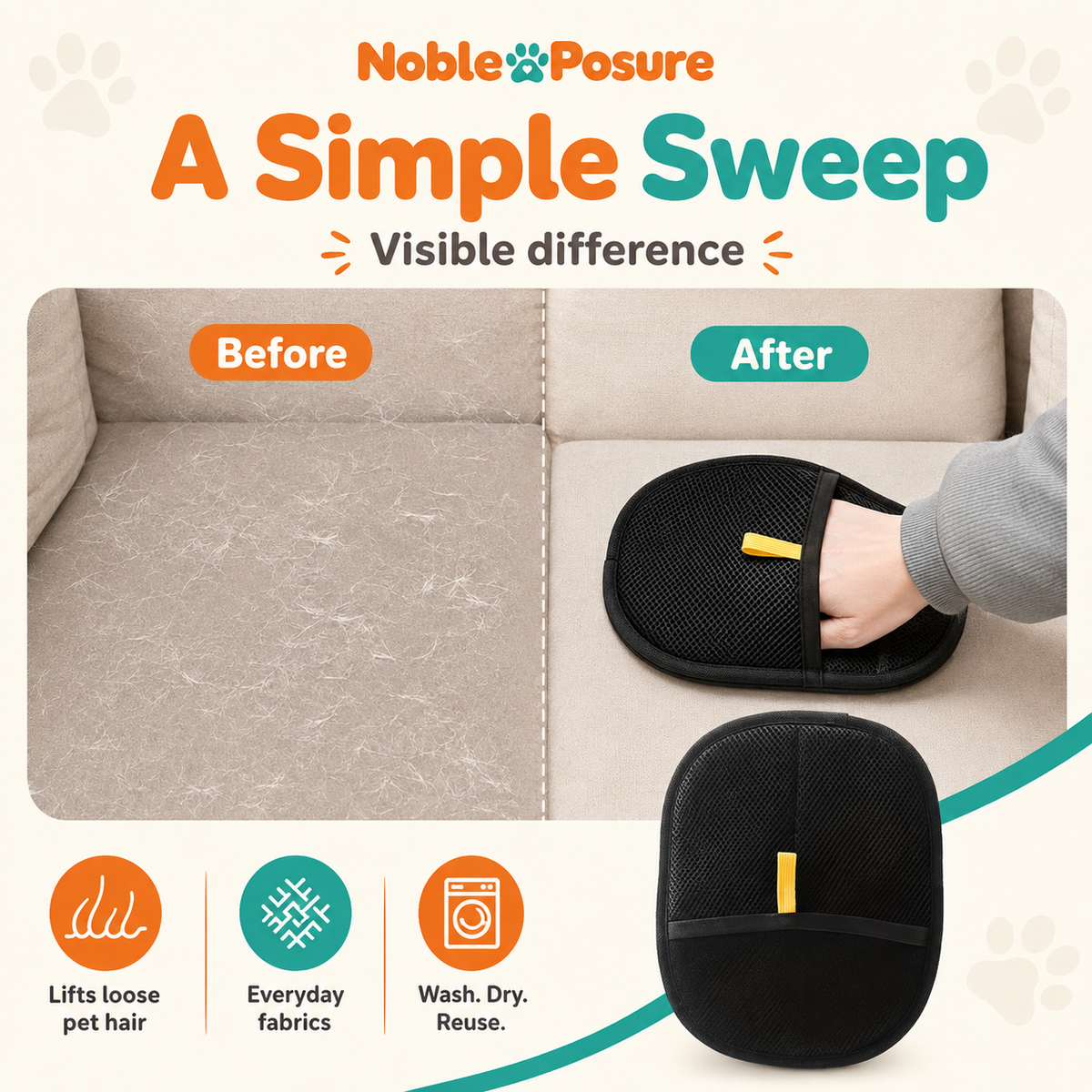 A simple sweep can make a visible difference